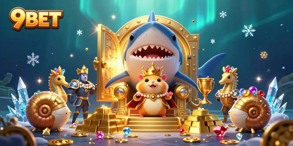 Experience thrilling games at 9BET with the golden hamster king and treasure features.