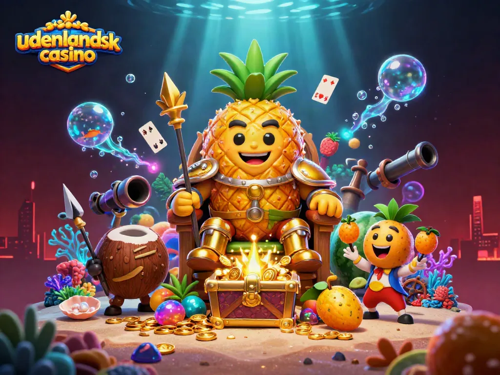 Engage with the vibrant world of udenlandsk casino through epic gaming elements and characters.