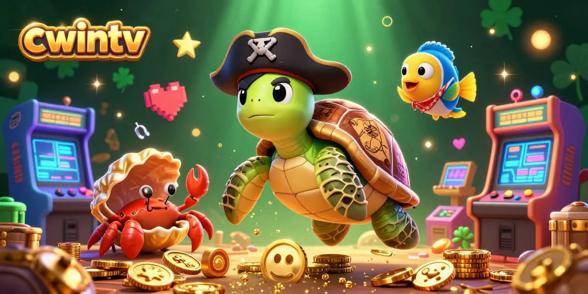 Engage in thrilling gaming action with cwintv's colorful characters and arcade machines in a vibrant casino setting.
