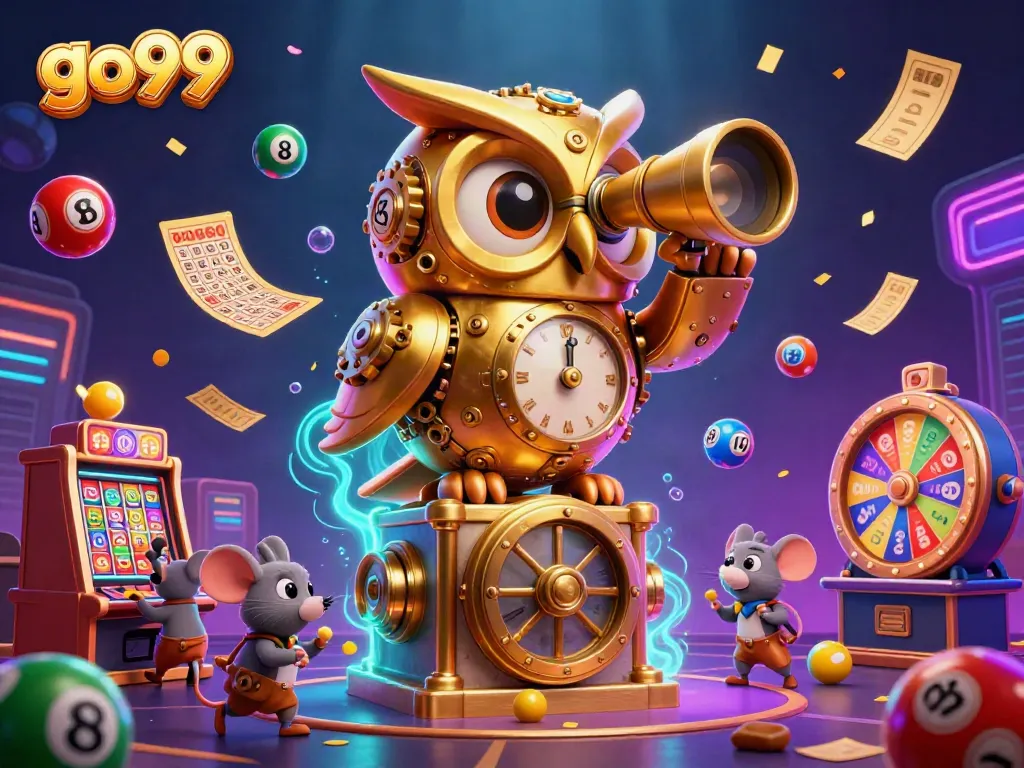 Experience the excitement of go99 with lively characters and game elements in a vibrant casino setting.