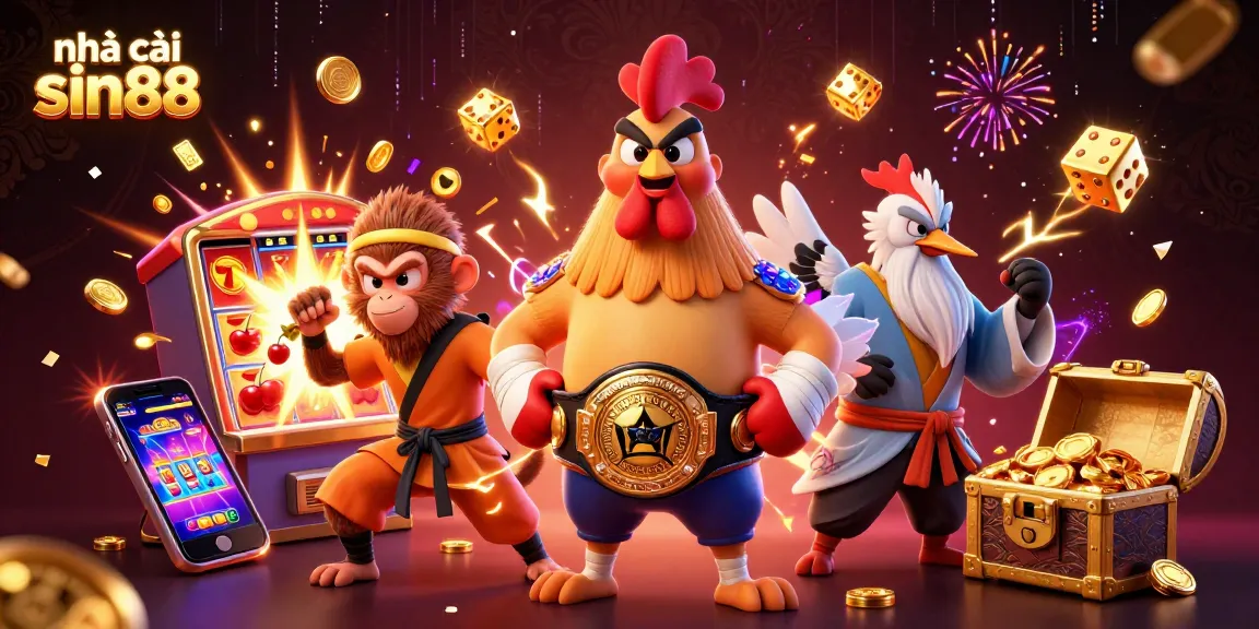 Experience thrilling gameplay at nhà cái sin88 with dynamic characters and exciting casino elements.