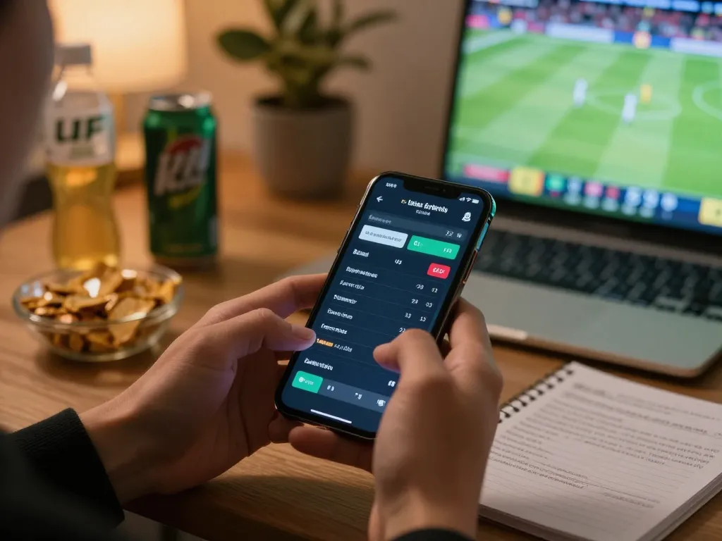 Experience real-time tỷ lệ kèo with live betting on sports using a smartphone at home.