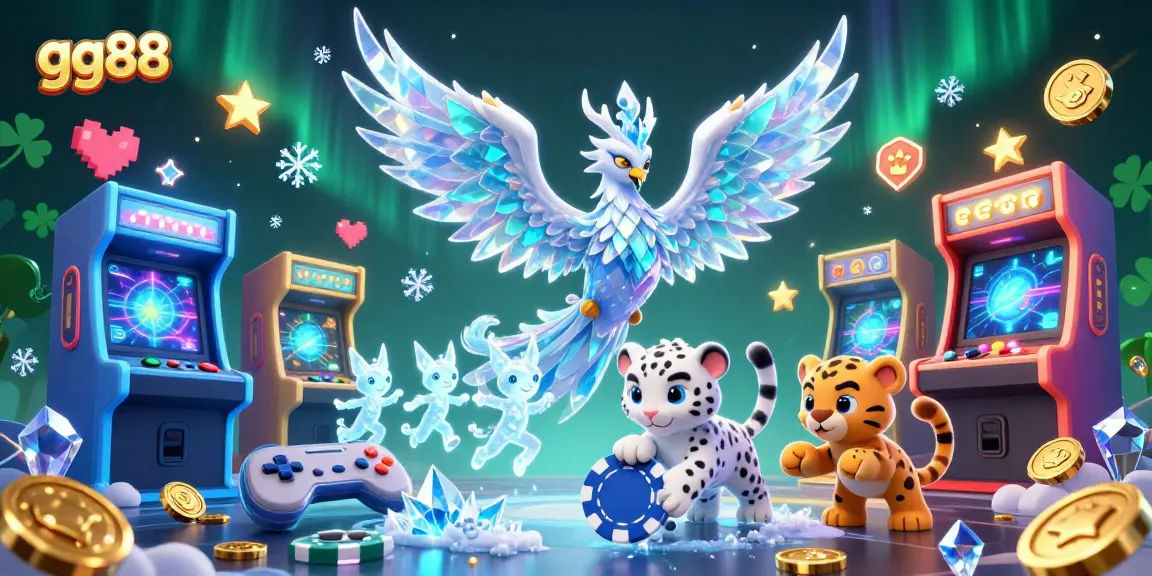 Experience thrilling gameplay with gg88 as ice phoenix and snow leopard unite in a vibrant gaming world.