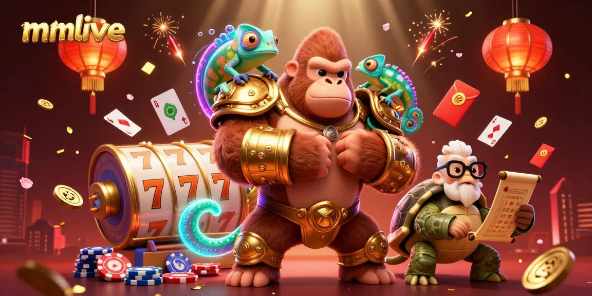 Engage with mmlive's vibrant casino experience through lively characters and dynamic game elements.